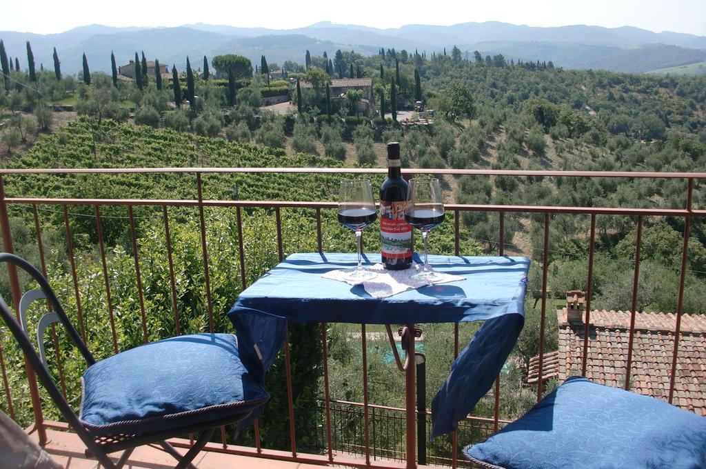 Camera Brogi Vertine Bed & Breakfast Gaiole in Chianti Exterior photo